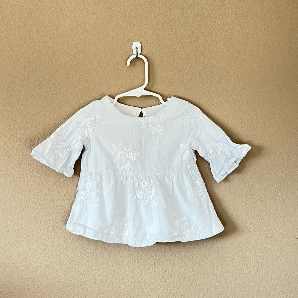 Janie And Jack Embroidered Top - Picture 1 of 8